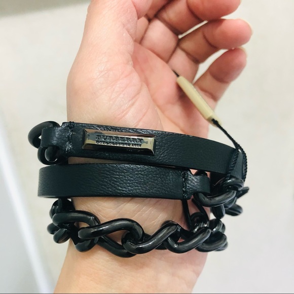 Auth Burberry unisex spike chain necklace - Picture 4 of 10